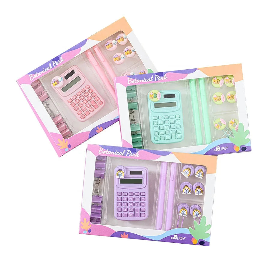Stationary with Pen for Gift Student School Accessories Stationery Set for Girls