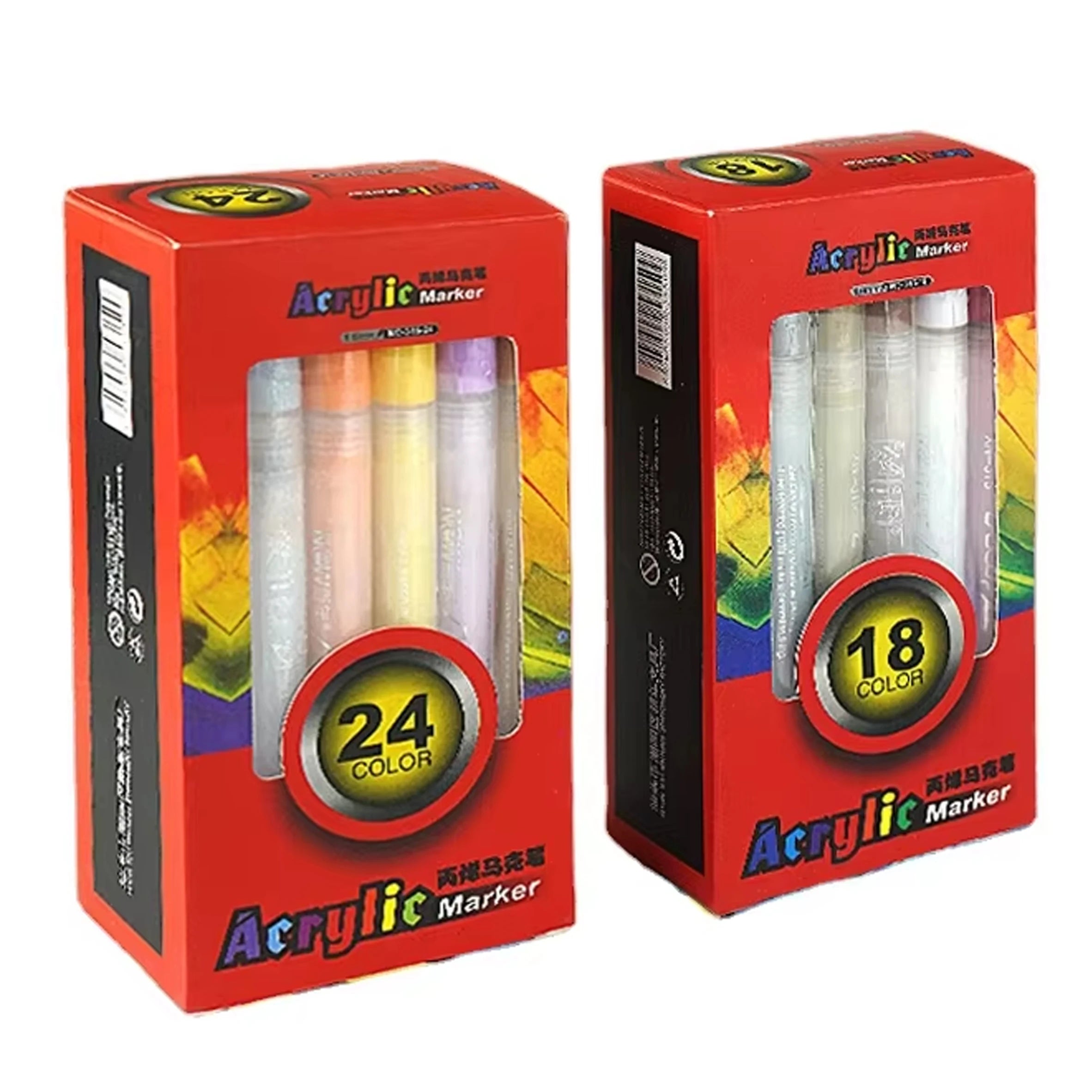 Fournitures Scolaires Stationary Items Stationery Set Long-lasting Soft Pen Nid Durable Nib Watercolor Acrylic Paint Marker Sets