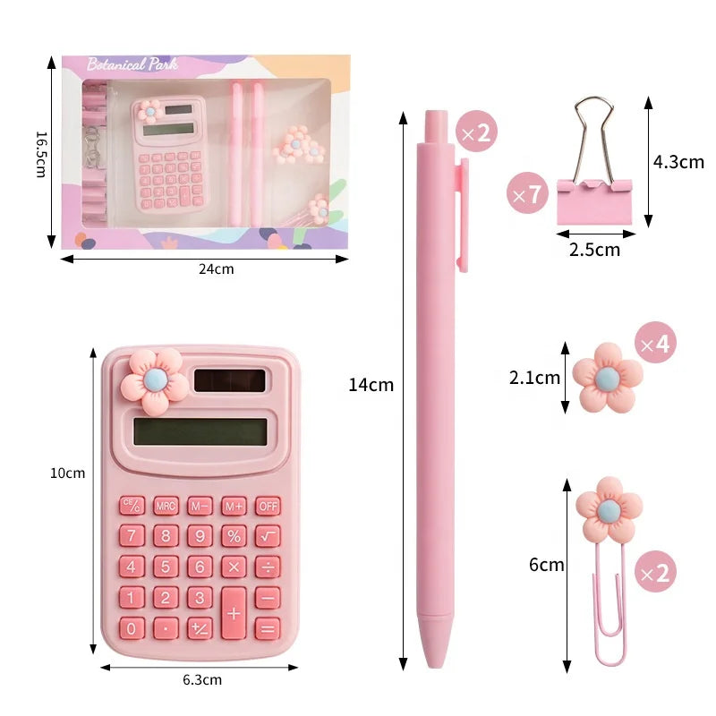 Stationary with Pen for Gift Student School Accessories Stationery Set for Girls