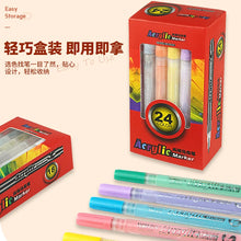 Fournitures Scolaires Stationary Items Stationery Set Long-lasting Soft Pen Nid Durable Nib Watercolor Acrylic Paint Marker Sets