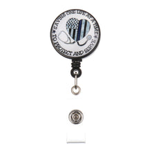 Badge Holder Clip Card Holder Clip Name Tag Holder Name Card Holder Retractable Badge Nurse Doctor Key Chain ID Badge Holder