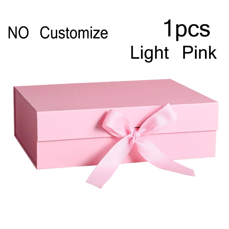 Cardboard White Black Gift Package Carton Large Gift Box logo customize Corrugated Box For Packaging Parti Favors Box