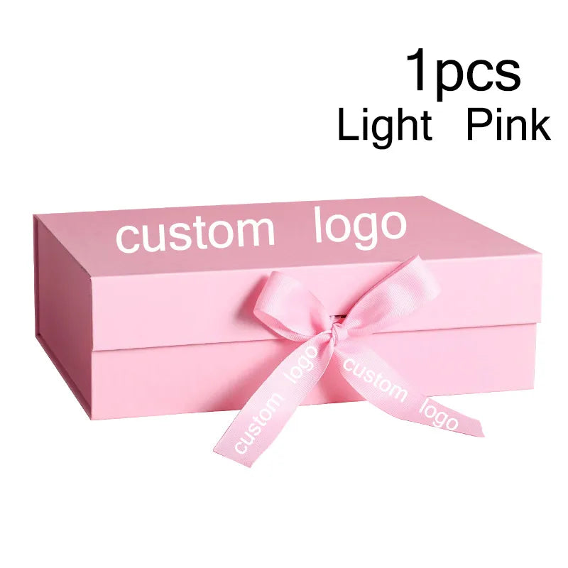 Cardboard White Black Gift Package Carton Large Gift Box logo customize Corrugated Box For Packaging Parti Favors Box