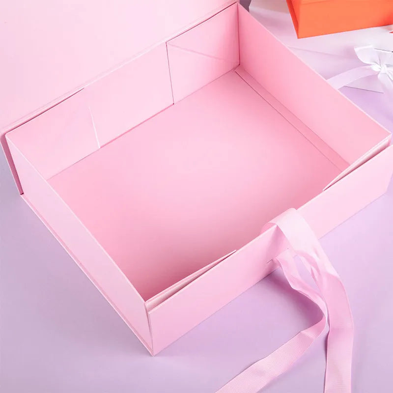 Cardboard White Black Gift Package Carton Large Gift Box logo customize Corrugated Box For Packaging Parti Favors Box