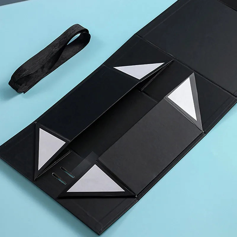 Cardboard White Black Gift Package Carton Large Gift Box logo customize Corrugated Box For Packaging Parti Favors Box