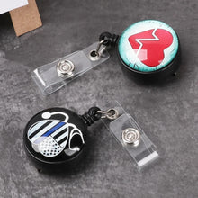 Badge Holder Clip Card Holder Clip Name Tag Holder Name Card Holder Retractable Badge Nurse Doctor Key Chain ID Badge Holder