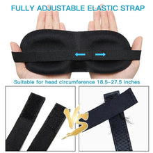 Eye Mask for Sleeping 3D Contoured Cup Blindfold Concave Molded Night Sleep Face Masks Block Out Light with Women Men Eyepatch