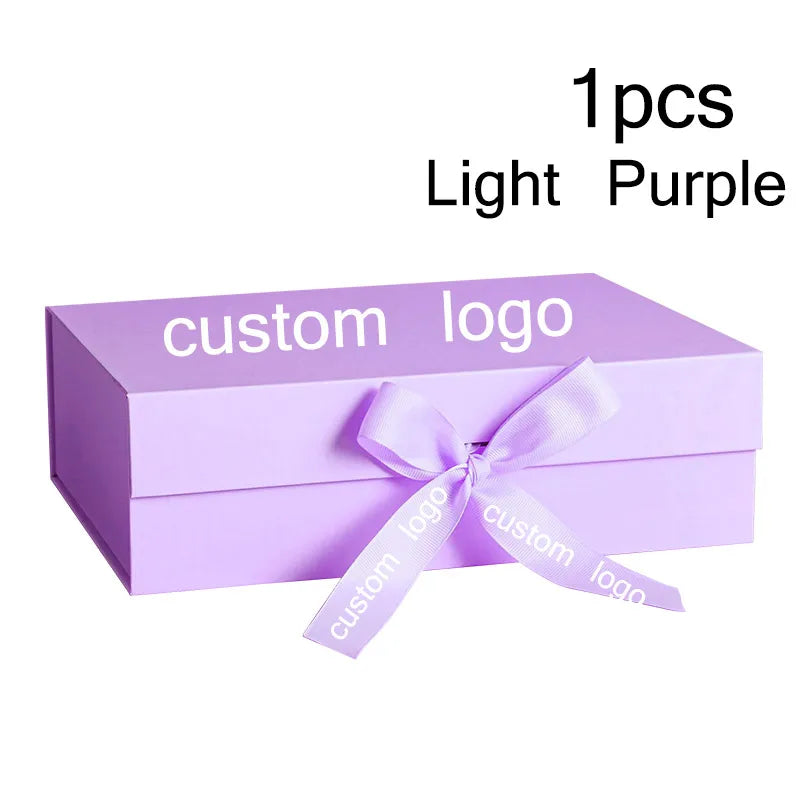 Cardboard White Black Gift Package Carton Large Gift Box logo customize Corrugated Box For Packaging Parti Favors Box