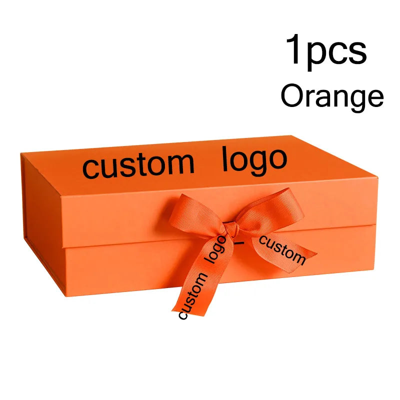 Cardboard White Black Gift Package Carton Large Gift Box logo customize Corrugated Box For Packaging Parti Favors Box
