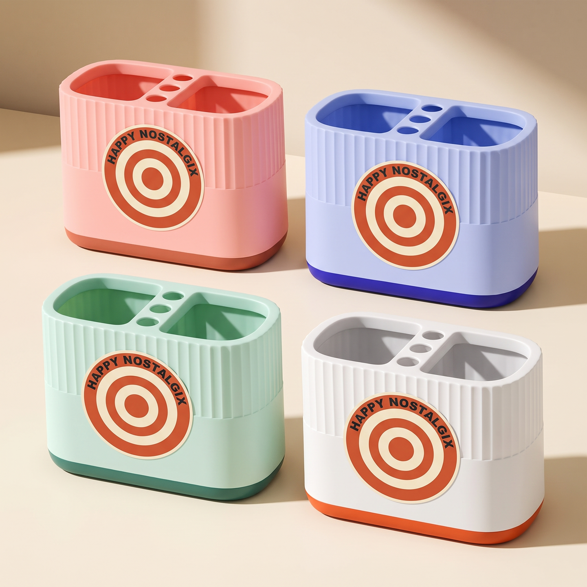 Happy Nostalgix branded pencil organizer