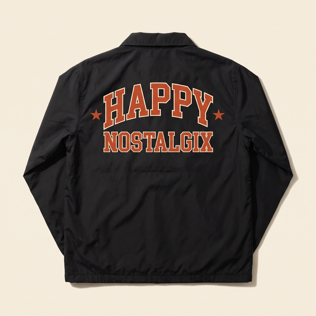 Happy Nostalgix branded team jacket
