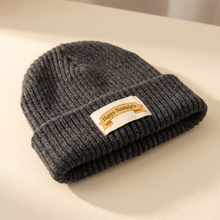 Happy Nostalgix branded knit beanie